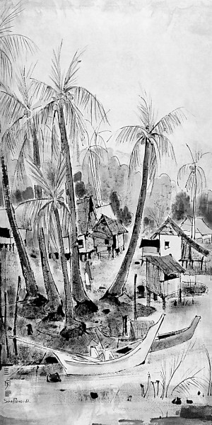 墨韵南渡——中国传统山水画在南洋的传播与重构