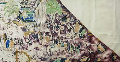 凝壁上神采 续千年文脉——从麦积山壁画《睒子本生》临摹作品谈起