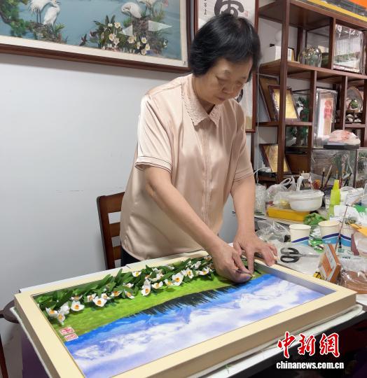 （八闽千姿）漳州棉花画：指尖上的“东方立体国画”
