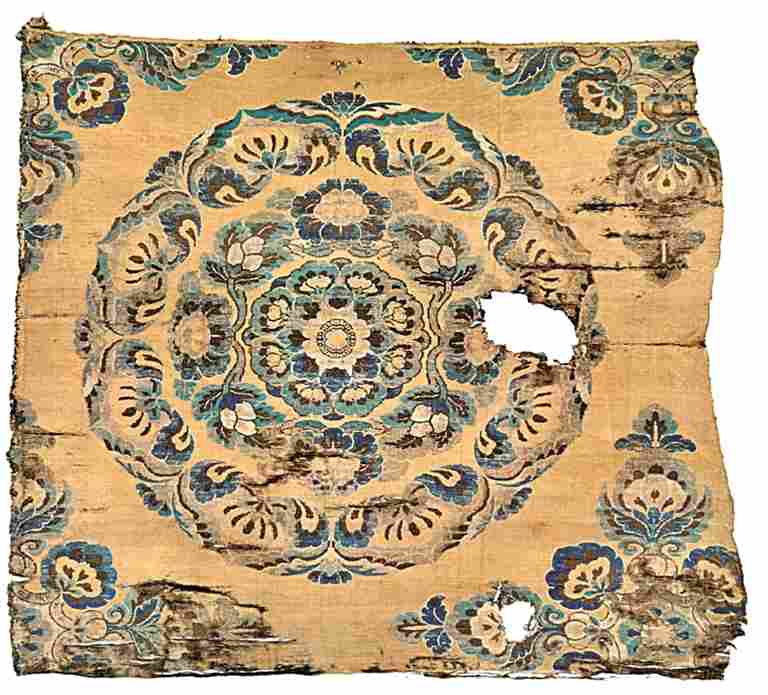 将流散的敦煌丝绸“采”回家