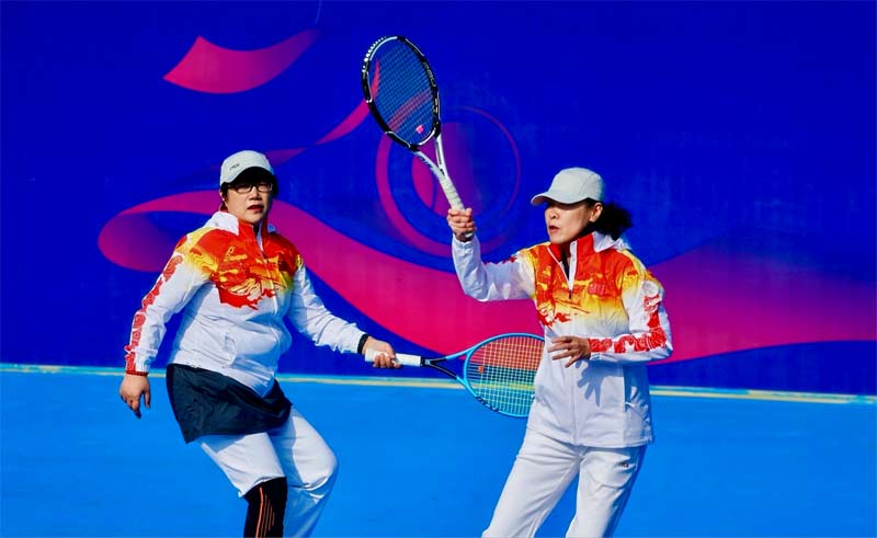 第20届全国新闻界网球大赛在四川泸州开赛