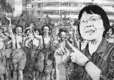 以文学笔墨为师者画像