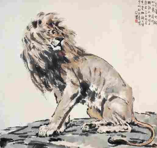 鲜为人知的俄罗斯藏徐悲鸿早期抗战画作