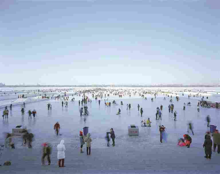 冰雪之上 生机勃勃