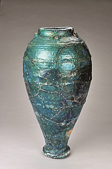 【晒晒咱的镇馆之宝㊵】孔雀蓝釉陶瓶：见证海上丝绸之路的繁荣