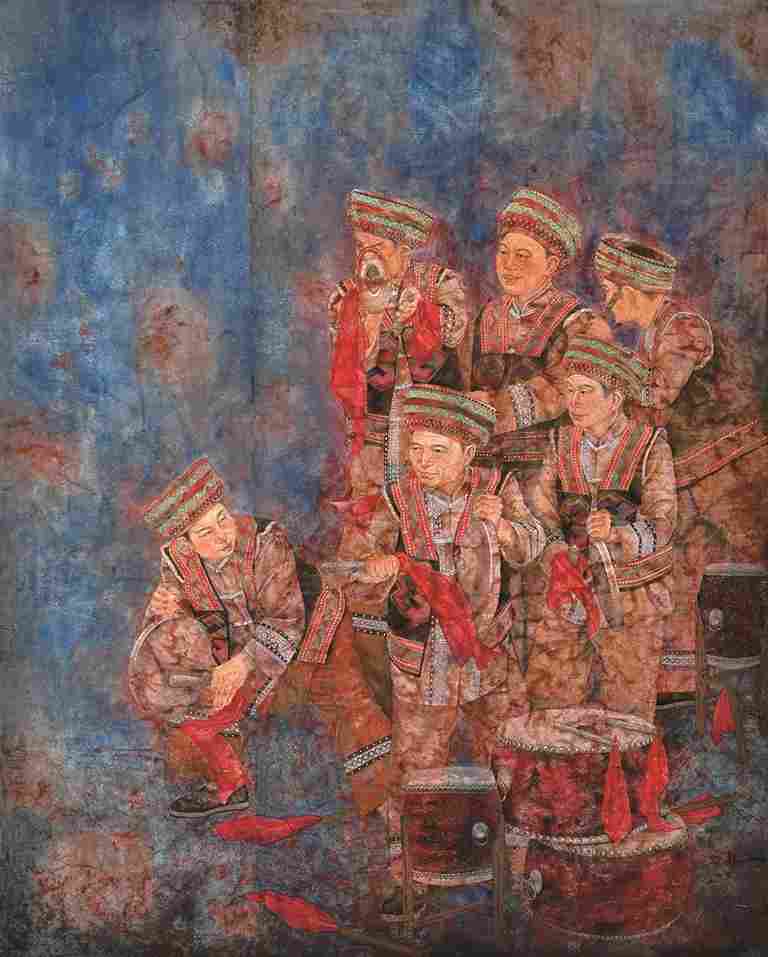 绘民族同心画卷——从“以中华之名”展览看少数民族题材美术创作的时代活力