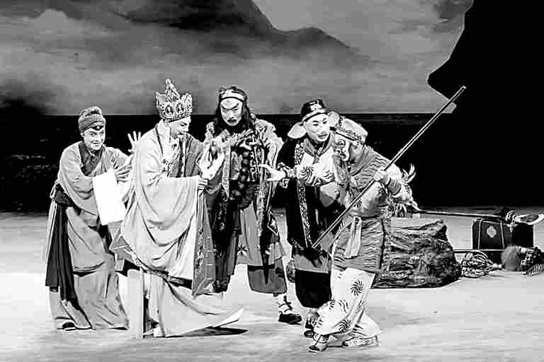 从勾栏瓦肆到数字舞台的戏曲传承 古老“猴戏”焕新记