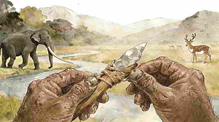 挑战传统认知 东亚地区已知最早工具装柄技术被发现