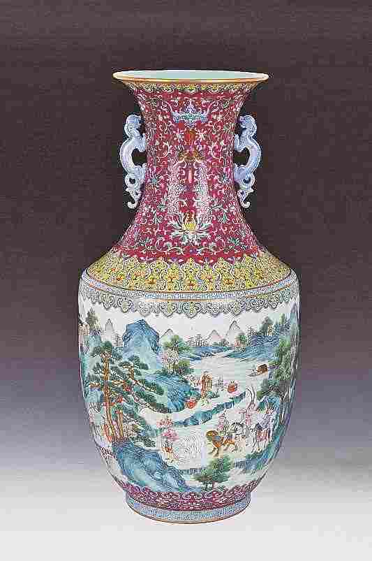 【晒晒咱的镇馆之宝42】万国来朝图瓷尊：中西合璧 大器之作