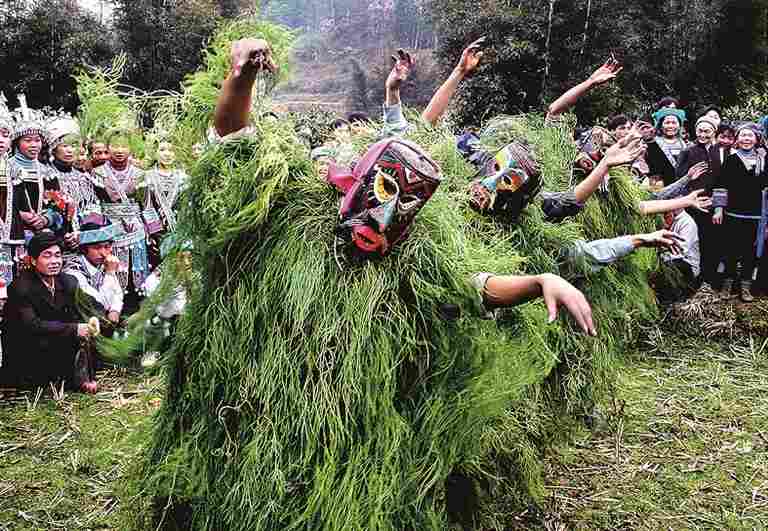 融水坡会祈丰年