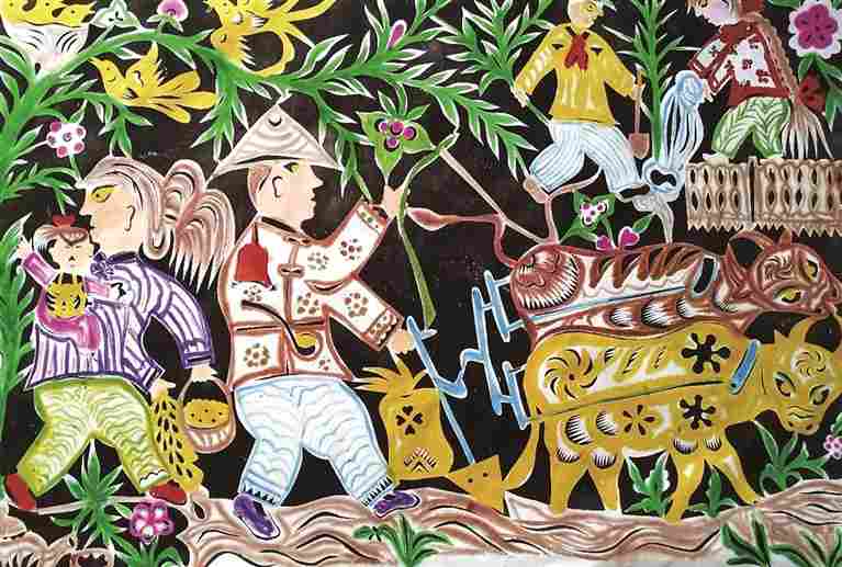 烟缕入画 彩韵生姿——富县熏画的传承与创新