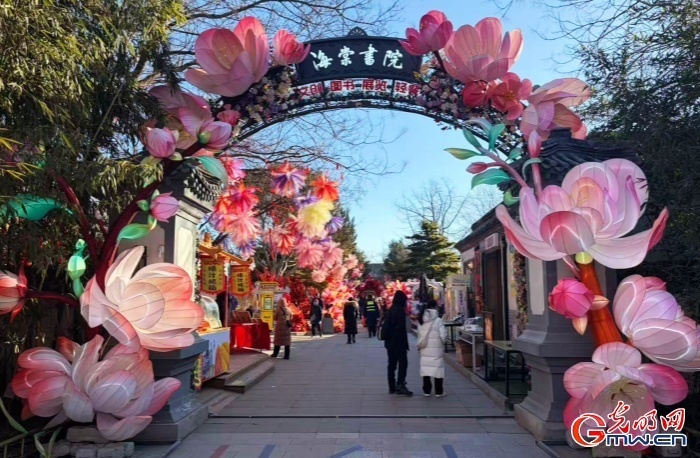 海棠迎春、花树祈福，圆明花事知多少