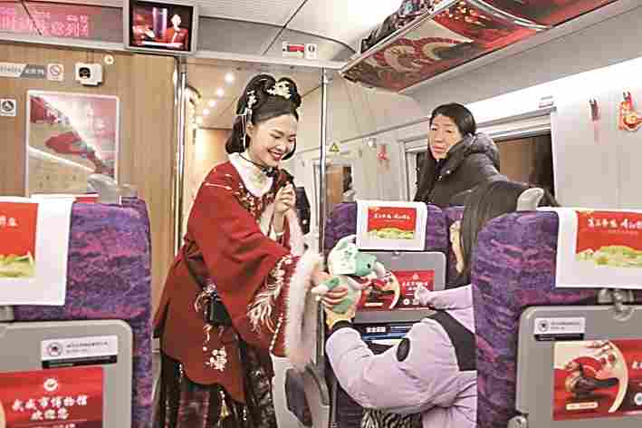 甘肃将9家博物馆“搬”进春运列车