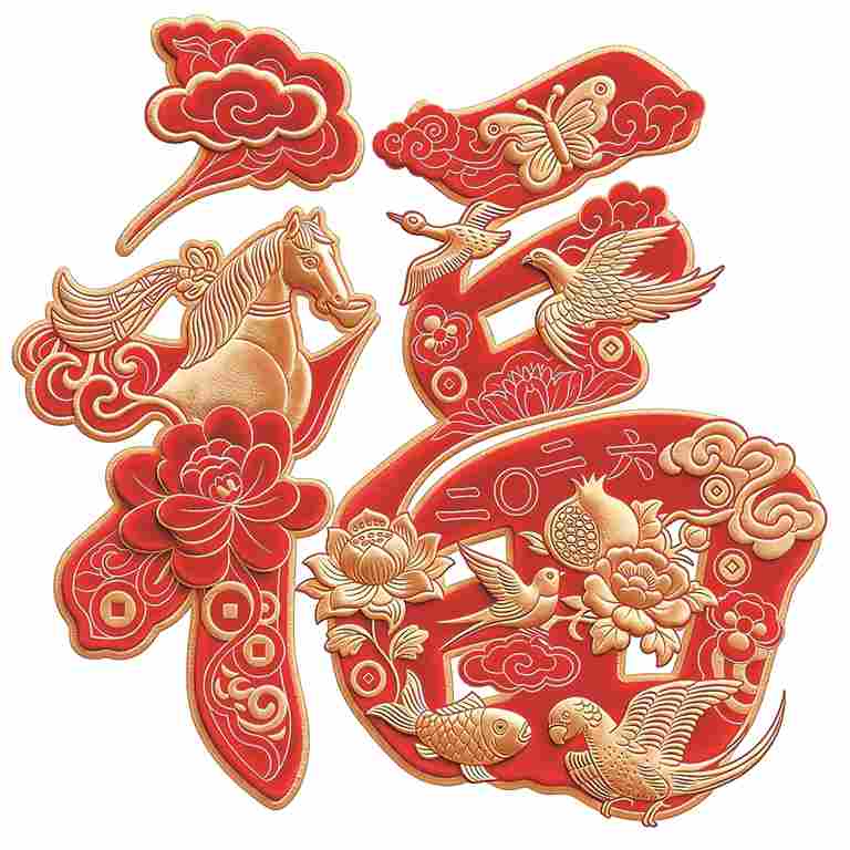 福气满满中国年