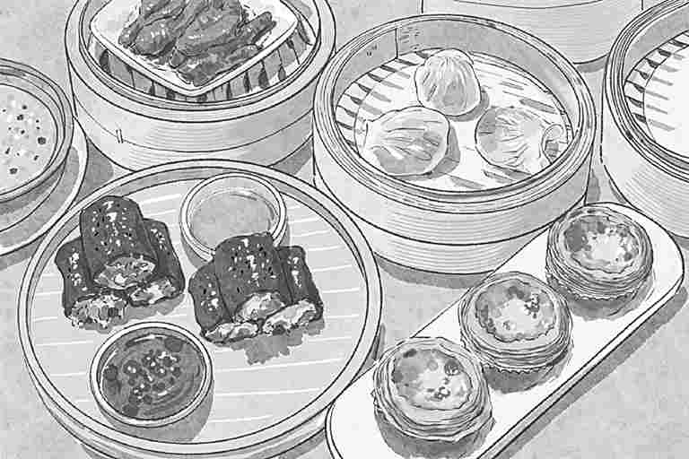 广州早茶：得闲饮茶，人间烟火一盅间