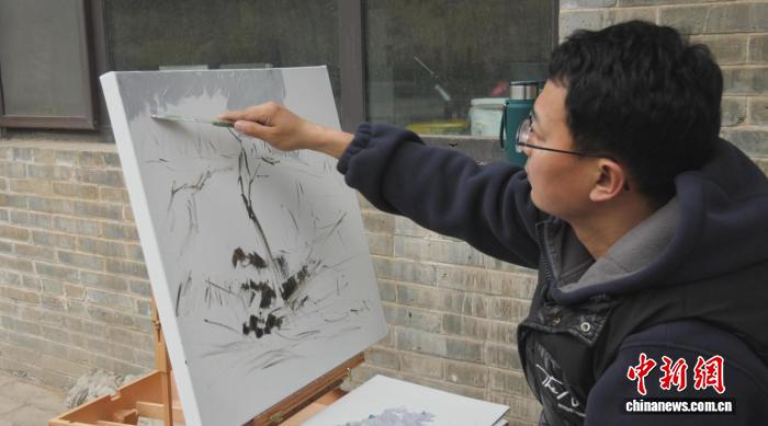 全国60余位艺术家齐聚平遥 以古城村落描绘晋商底蕴